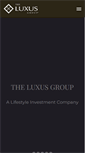 Mobile Screenshot of luxusgroup.com
