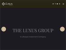 Tablet Screenshot of luxusgroup.com